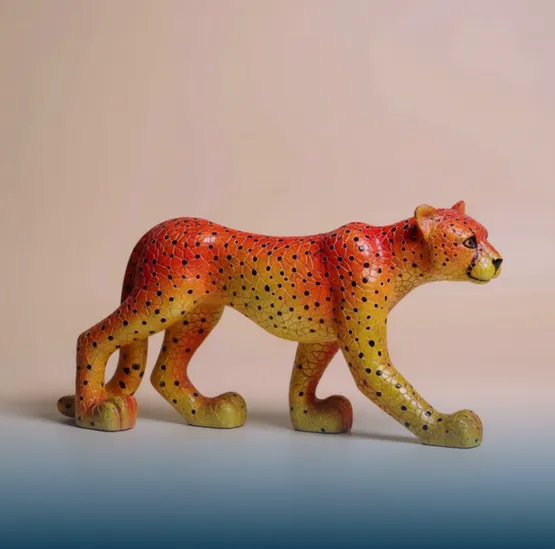 Barcino Designs Figura de puma en mosaico